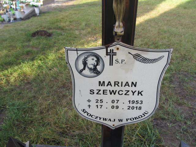 Marian Szewczyk 1953 Lubsza - Grobonet - Wyszukiwarka osób pochowanych