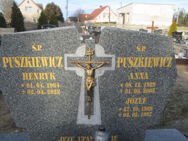 Henryk Puszkiewicz 1964 Lubsza - Grobonet - Wyszukiwarka osób pochowanych