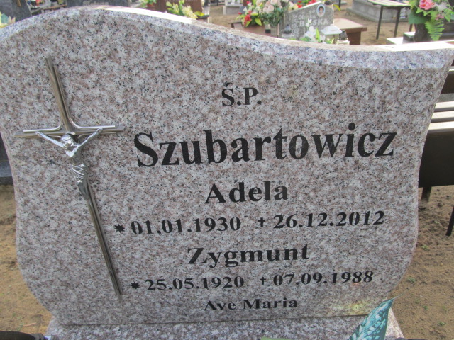 Zygmunt Szubartowicz 1920 Lubsza - Grobonet - Wyszukiwarka osób pochowanych