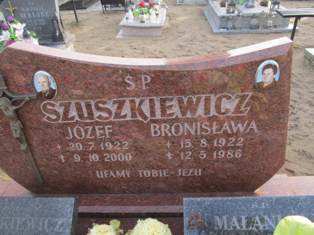 Jan Małanicz 1895 Lubsza - Grobonet - Wyszukiwarka osób pochowanych