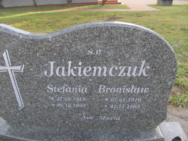 Bronisław Jakiemczuk 1916 Lubsza - Grobonet - Wyszukiwarka osób pochowanych