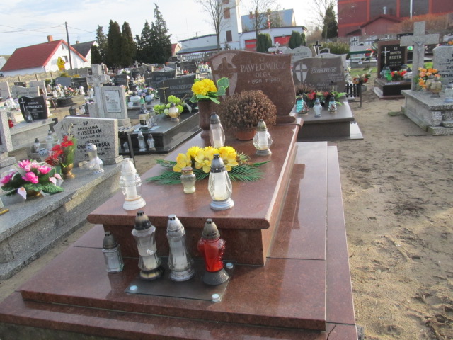 Grób Olga Pawłowicz