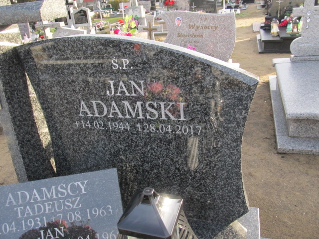 Jan Adamski 1899 Lubsza - Grobonet - Wyszukiwarka osób pochowanych