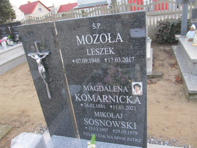 Magdalena Komarnicka 1981 Lubsza - Grobonet - Wyszukiwarka osób pochowanych