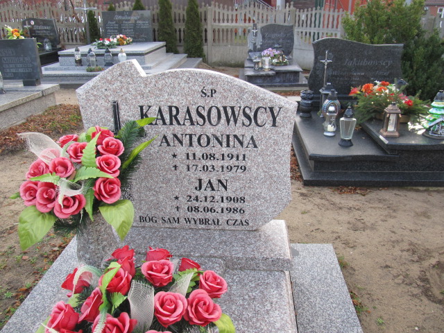 Jan Karasowski 1908 Lubsza - Grobonet - Wyszukiwarka osób pochowanych