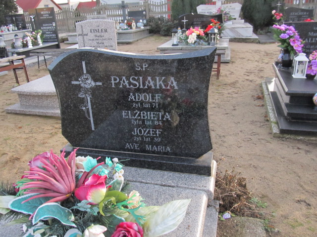 Adolf Pasiaka 1910 Lubsza - Grobonet - Wyszukiwarka osób pochowanych