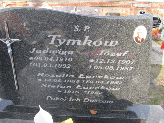 Jadwiga Tymków 1910 Lubsza - Grobonet - Wyszukiwarka osób pochowanych